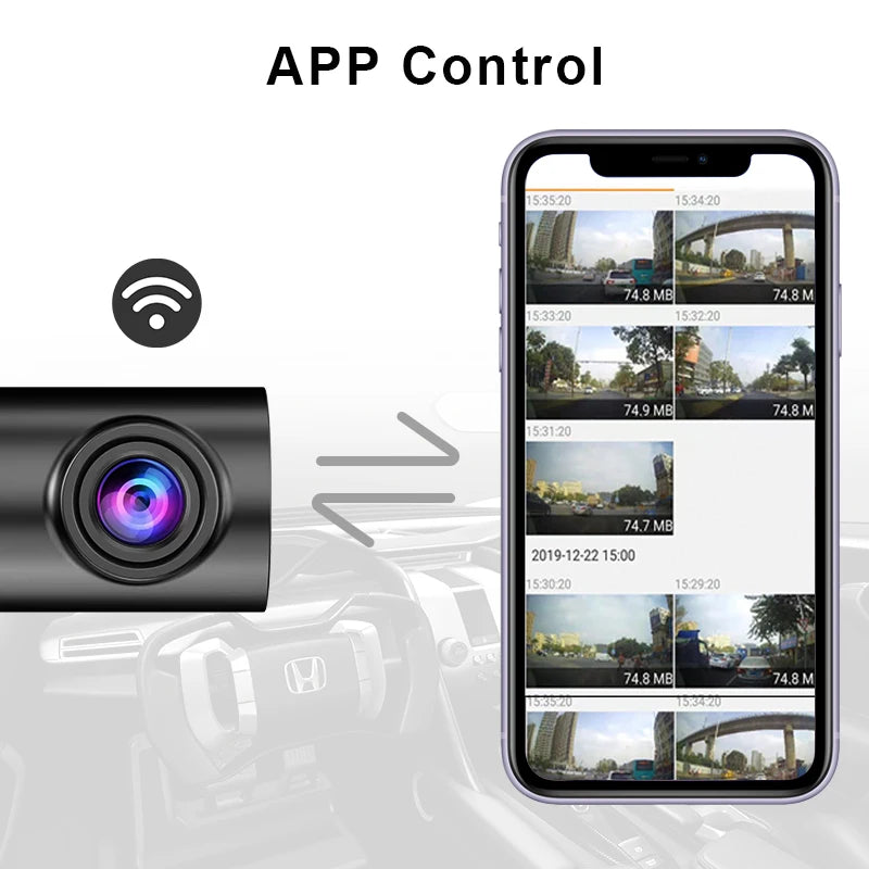 Hawk Eye 4K UHD WiFi Dash Cam